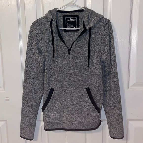 urban pipeline Other - Men’s Urban Pipeline Black/Gray Hooded Pullover